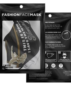 This Is How I Save The World Yuengling Lager Face Mask With PM2.5 Filters