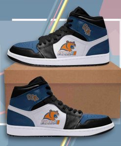 Coast Guard Academy Bears Sneaker Boots – Jordan 1 High