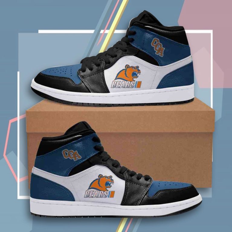 Coast Guard Academy Bears Sneaker Boots – Jordan 1 High