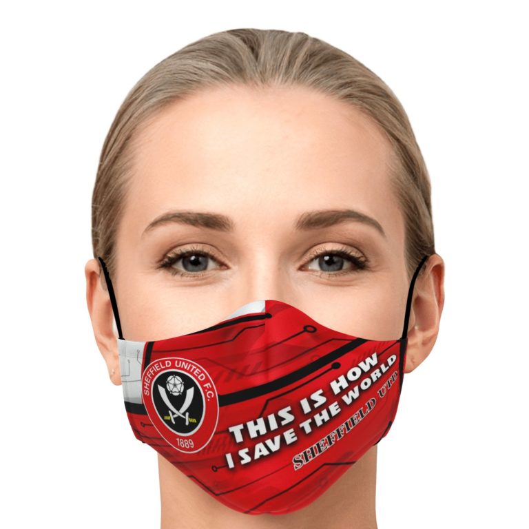 This Is How I Save The World Sheff Utd Face Mask With PM2.5 Filters