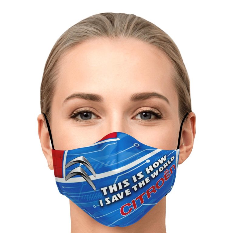 This Is How I Save The World Citroen Face Mask With PM2.5 Filters