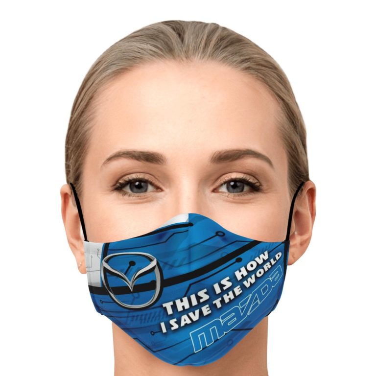 This Is How I Save The World Mazda Face Mask With PM2.5 Filters