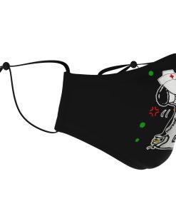 Snoopy Nurse Fighting Corona Virus Face Mask With PM2.5 Filter