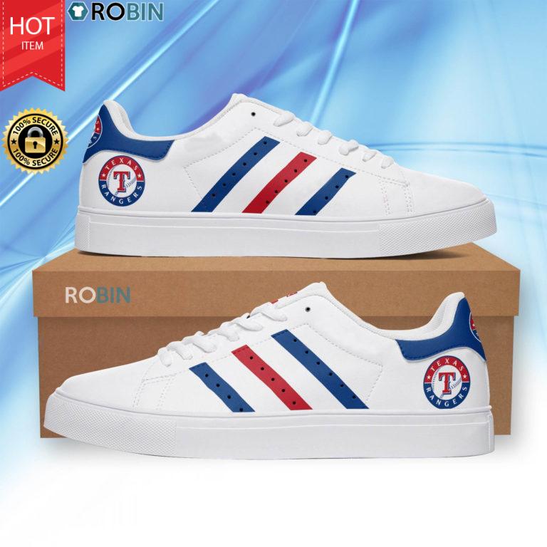 Texas Rangers Baseball Skate Shoes – Texas Rangers Sneaker