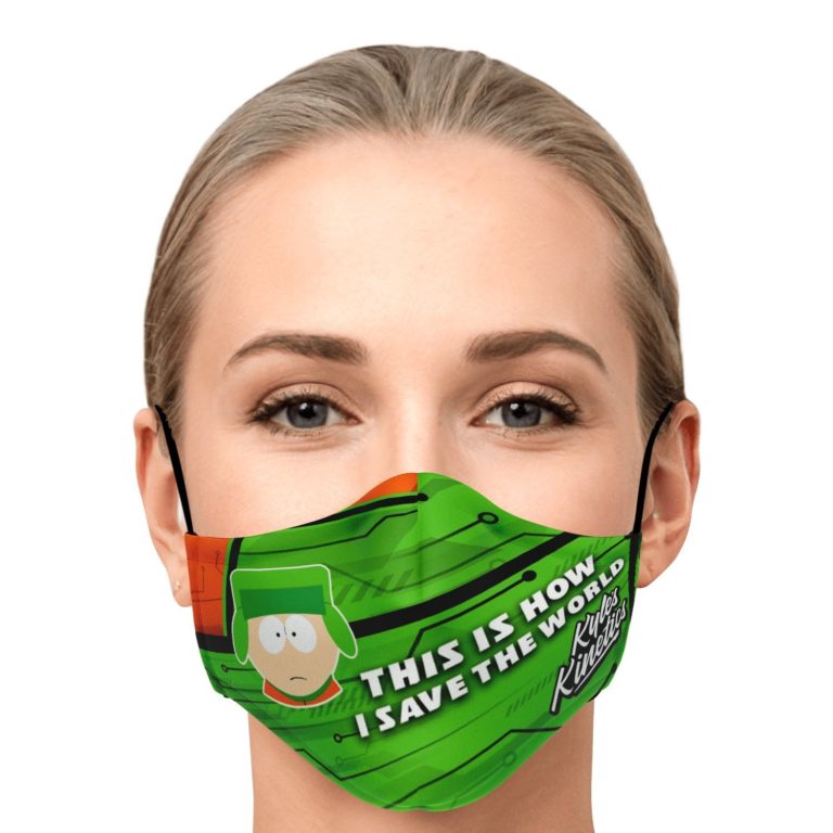 This Is How I Save The World Kyle Broflovski Face Mask With PM2.5 Filters