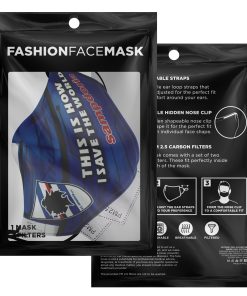This Is How I Save The World Sampdoria Face Mask With PM2.5 Filters