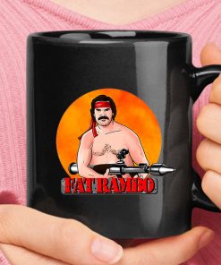 Fat Rambo Jim Hopper Stranger Things Mug