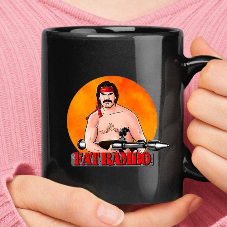 Fat Rambo Jim Hopper Stranger Things Mug