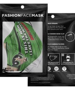 This Is How I Save The World Buttercup Face Mask With PM2.5 Filters
