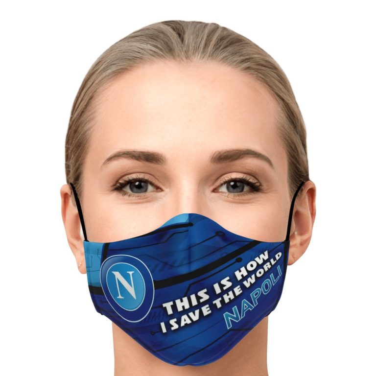 This Is How I Save The World Napoli Face Mask With PM2.5 Filters