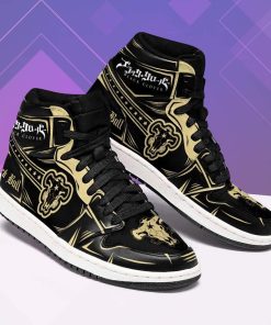 Black Clover Manga Black Bull Magic Knight Jordan 1 High Sneaker
