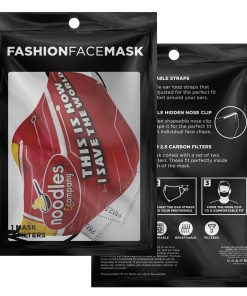 This Is How I Save The World Noodles & Company Face Mask With PM2.5 Filters