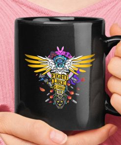 Fight Like A Girl Overwatch Girls Squad Mug