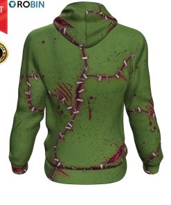 Frankenstein Inspired For Halloween All-Over Printed Hoodie