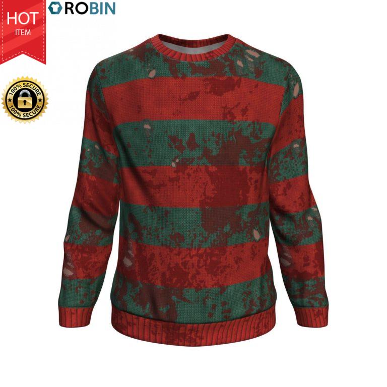 Freddy Inspired Welcome To Prime Time All-Over Printed Sweatshirt