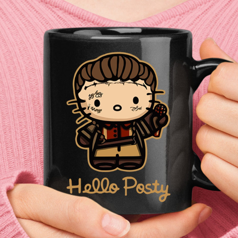 Hello Posty Hello Kitty Post Malone Mug