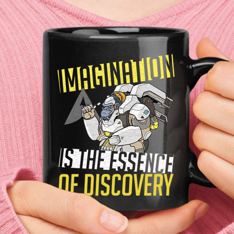 Imagination Is The Essence Of Discovery Winston Overwatch Mug