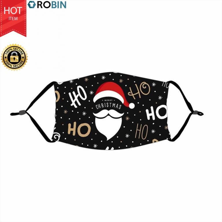 Mysterious Unique Santa Claus Santa Face Mask + PM2.5 Filter