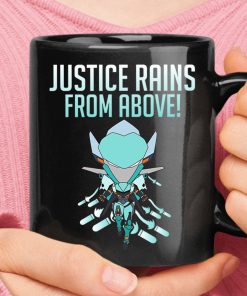 Justice Rains From Above Chibi Pharah Overwatch Mug