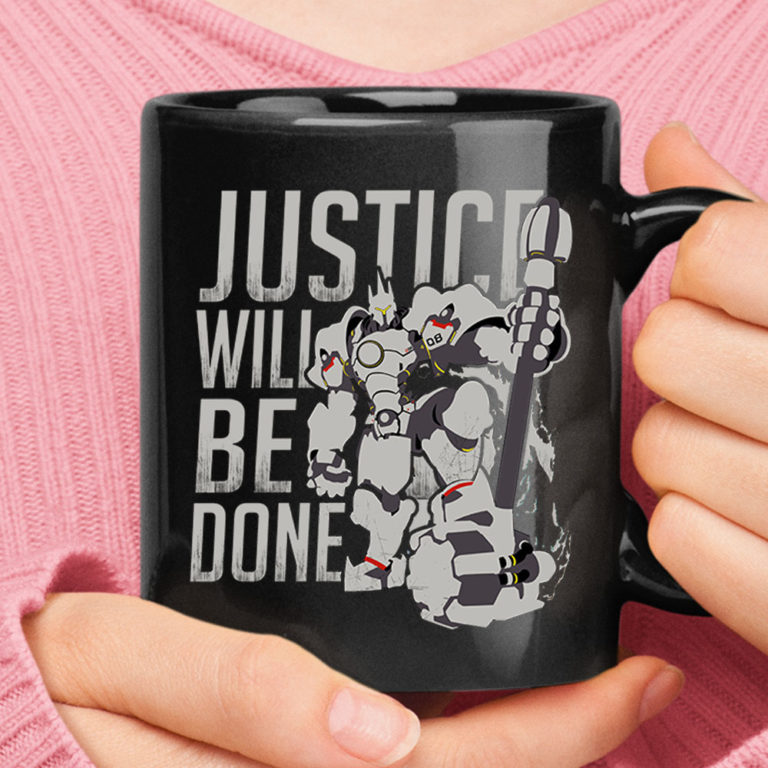Justice Will Be Done Paragon Reinhardt Overwatch Mug