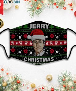 Seinfeld Jerry Christmas Ugly Face Mask + PM2.5 Filter