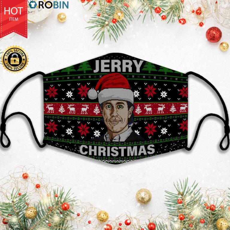 Seinfeld Jerry Christmas Ugly Face Mask + PM2.5 Filter