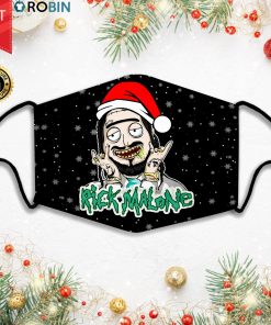 Merry Christmas Rick Malone Face Mask + PM2.5 Filter