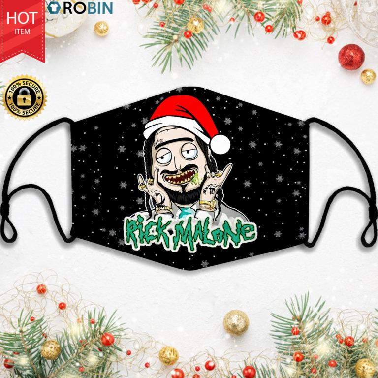 Merry Christmas Rick Malone Face Mask + PM2.5 Filter