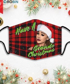 Have A Grande Christmas Plaid Face Mask + PM2.5 Filter