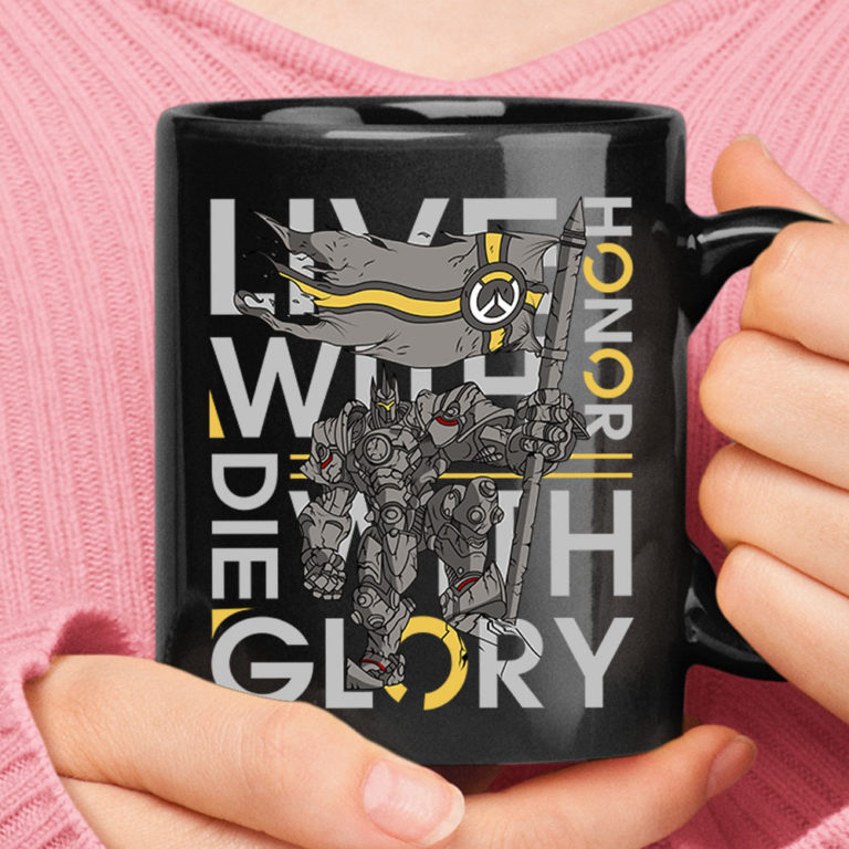 Live With Honor Die With Glory Reinhardt Overwatch Mug