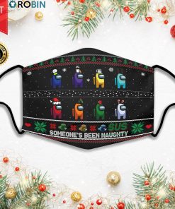 Someones Been Sus Among Us Ugly Face Mask + PM2.5 Filter