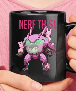 Nerf This Chibi D.Va Overwatch Mug