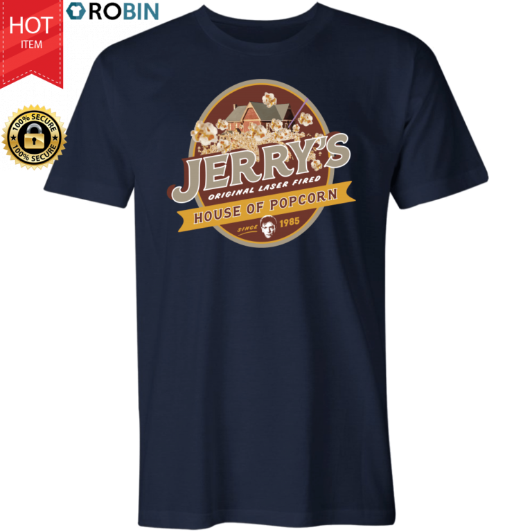 Jerry’s House of Popcorn – Real Genius T Shirt and Hoodie