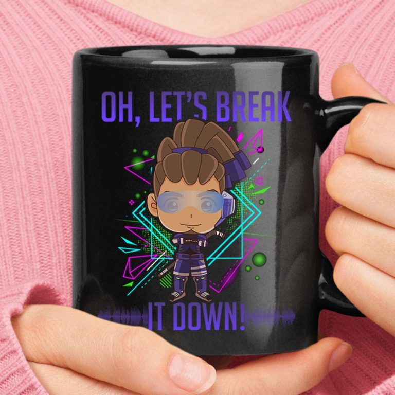 Oh Let's Break It Down Chibi Lucio Overwatch Mug