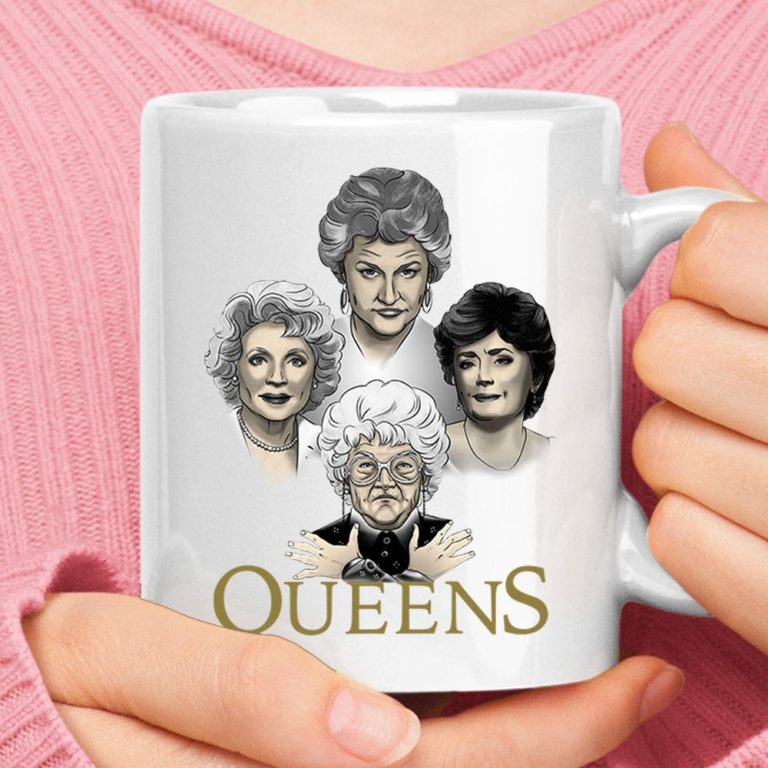 Queens The Golden Girls Queen Band Bohemian Rhapsody Mashup Mug
