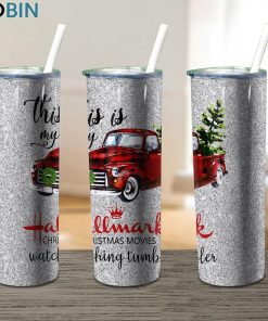 Christmas Movie Watching 17oz Tumbler