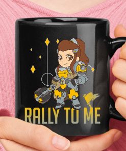 Rally To Me Chibi Brigitte Lindholm Overwatch Mug