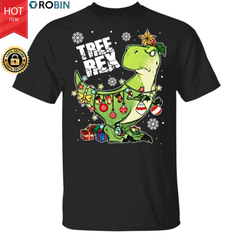 Tree Rex Christmas Shirt