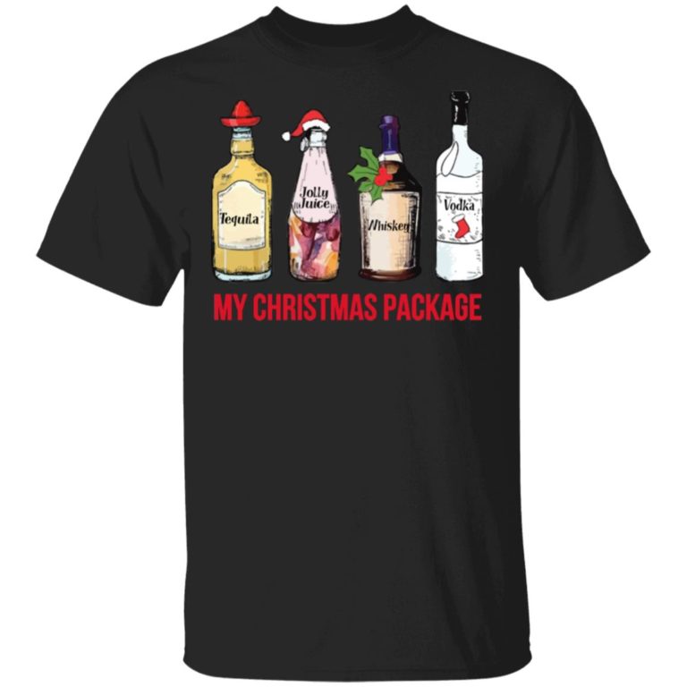 Tequila Jolly Juice Whiskey Vodka My Christmas Package