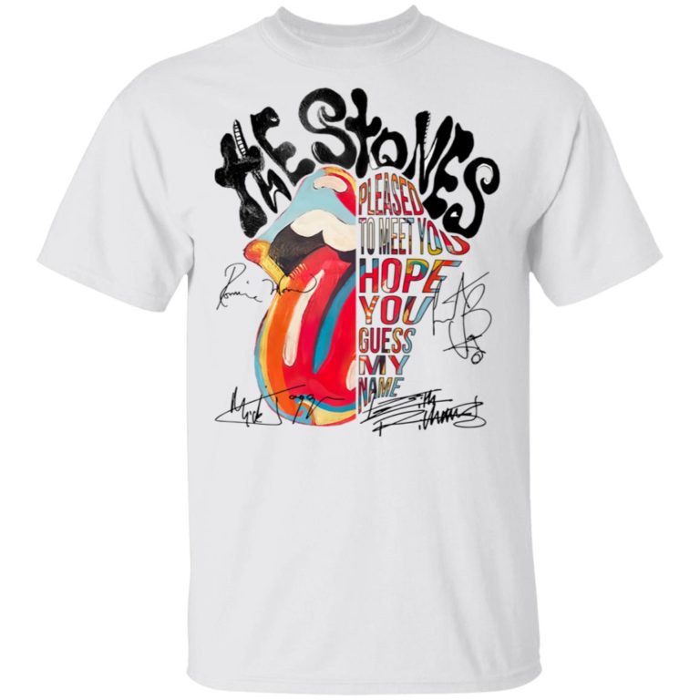 The Stones Pleased To Meet You Hope You Guess My Name Signature