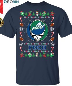 Florida Gulf Coast Eagles Gratefull Dead Ugly Christmas Sweater, T Shirt