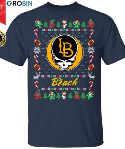 Long Beach State 49ers Gratefull Dead Ugly Christmas Sweater, T Shirt