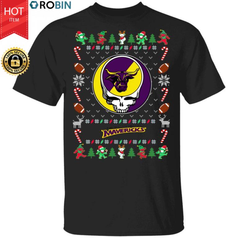 Minnesota State Mavericks Gratefull Dead Ugly Christmas Sweater, T Shirt