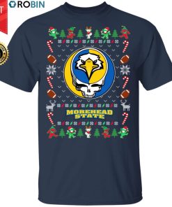 Morehead State Eagles Gratefull Dead Ugly Christmas Sweater, T Shirt