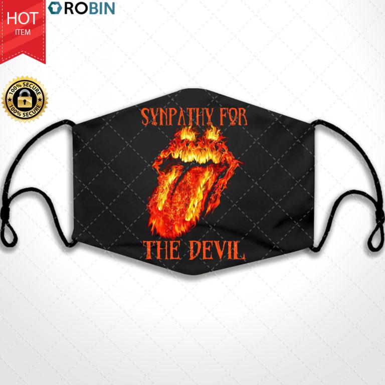The Rolling Stones Sympathy For The Devil Face Mask + PM2.5 Filter