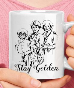 Stay Golden The Golden Girls Painting Style Mug