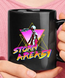 Storm Area 51 See Them Aliens Mid 70s Design Mug