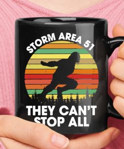 Storm Area 51 They Can't Stop All Of Us Naruto Run Vintage Mug