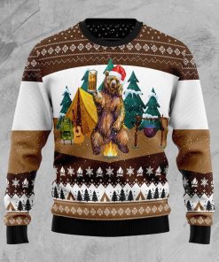 I Hate People Bear Christmas Wool Sweater