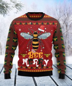 Bee Merry Christmas Wool Sweater